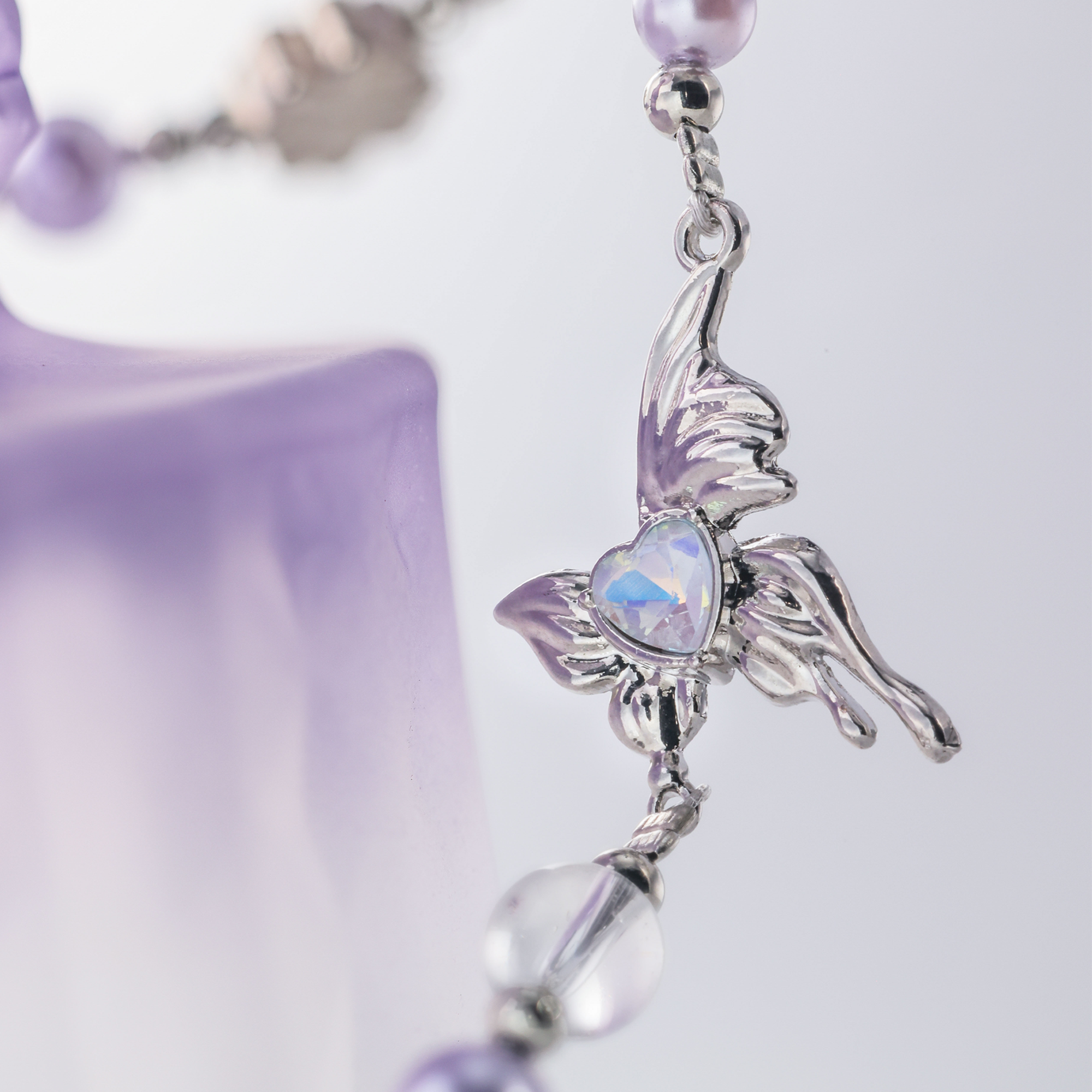Purple Wing Heart SAB008