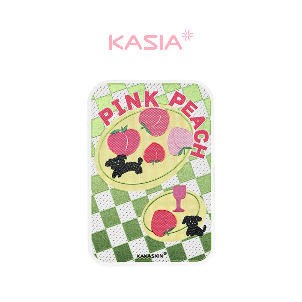 Wave Peach Dog Magnetic Backboard-QCP023