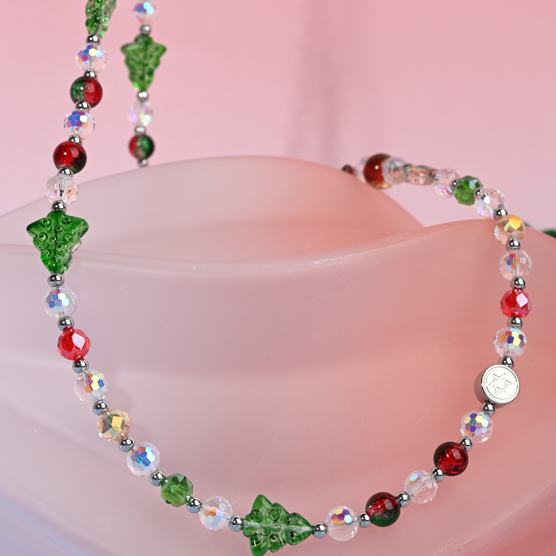 Adjustable Christmas color long chain MAB135-H