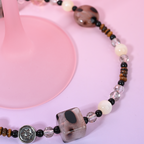 Tiger eye stone leopard pattern	MAB108-C
