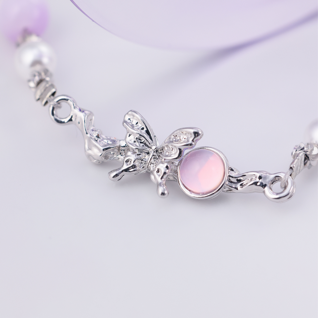 Purple Butterfly Fantasy Bracelet SAB004