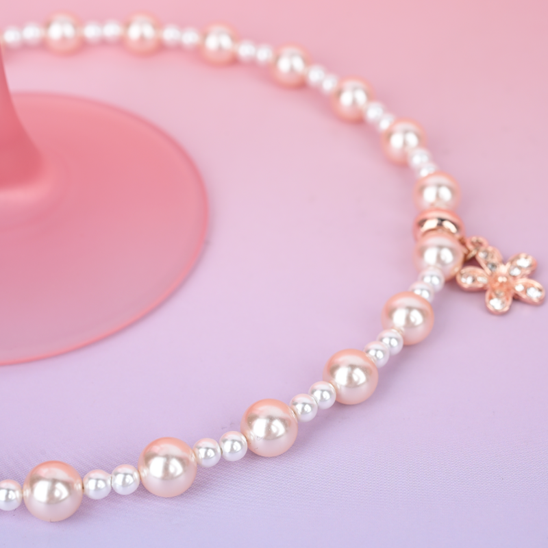 Rose Gold Flower Pendant MAB117-D