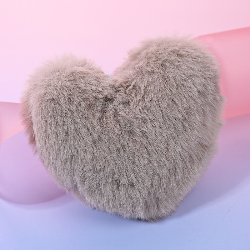 Khaki heart-shaped bag hanging MAB100-I