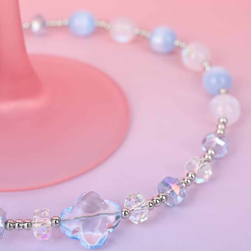 Blue Cat Eye Crystal MAB116-C