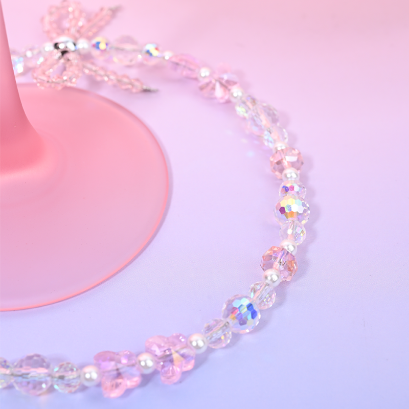 Pink Crystal Butterfly MAB081-B