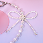 White bow bracelet MAB099-E
