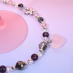 Pink crystal obsidian MAB084-C