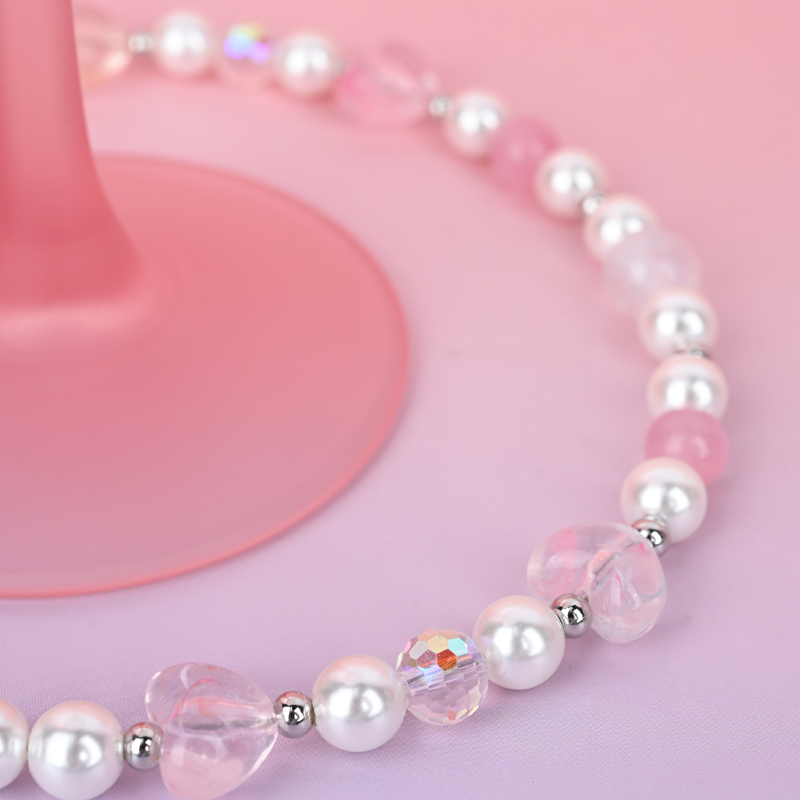 Pink blending heart shape MAB114-C