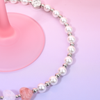 Pink and white heart	MAB088-B