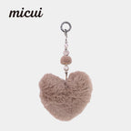Khaki heart-shaped bag hanging MAB100-I