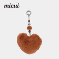 Caramel heart-shaped bag hanging	MAB101-I