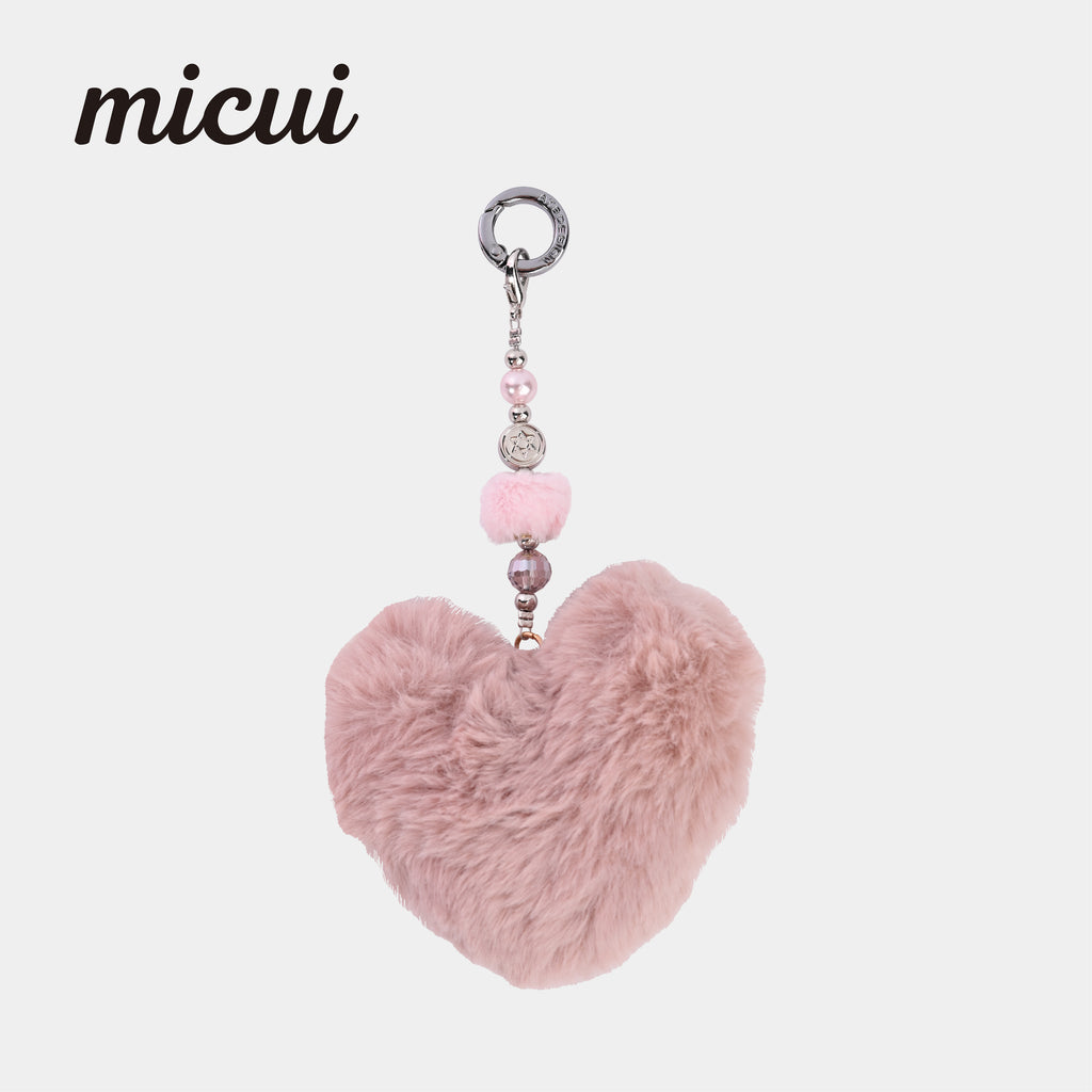 Pink heart-shaped bag hanging MAB103-I