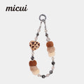 Leopard print plush ball MAB110-D