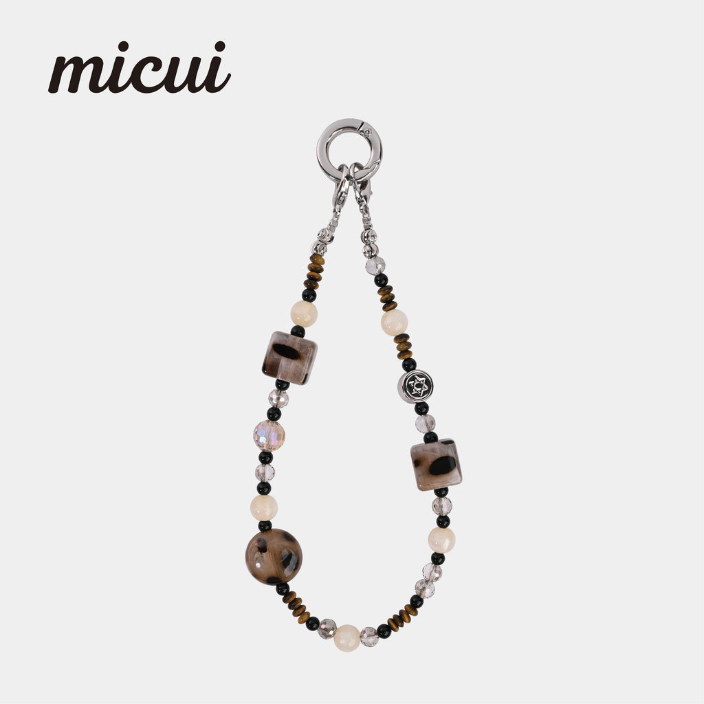Tiger eye stone leopard pattern	MAB108-C