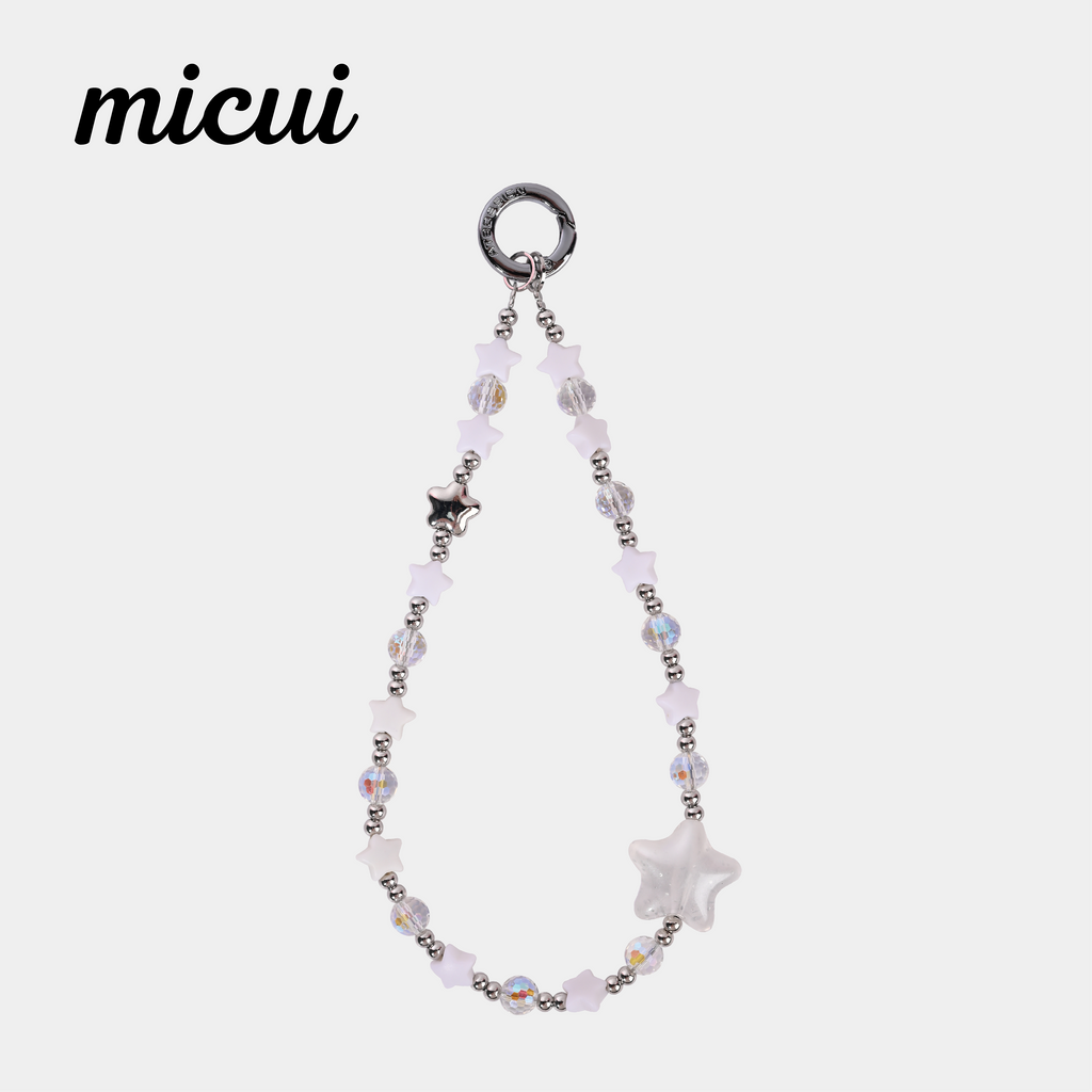 White sparkling stars MAB111-B