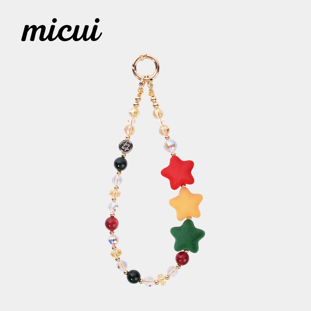 Plucked tricolor star MAB125-C