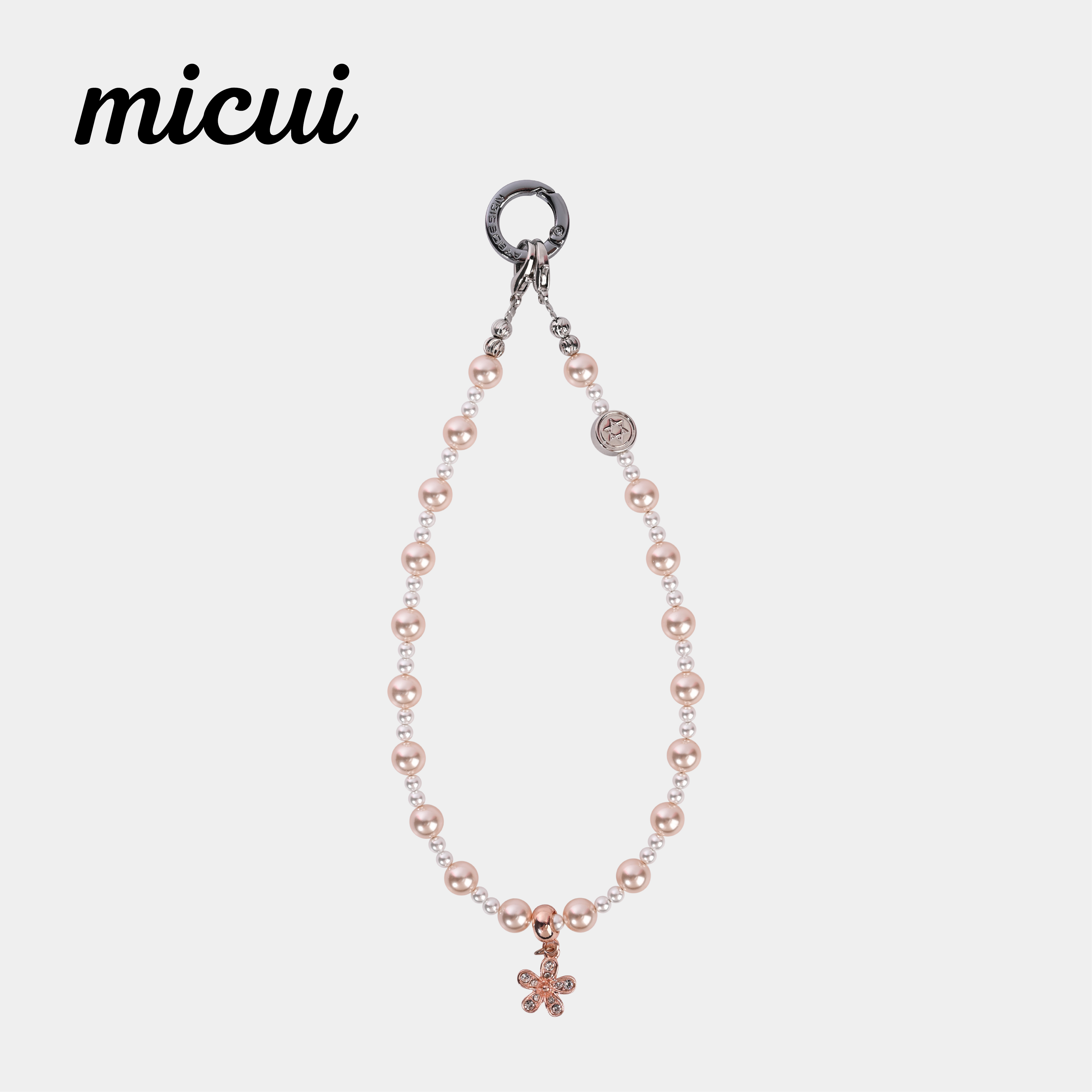 Rose Gold Flower Pendant MAB117-D