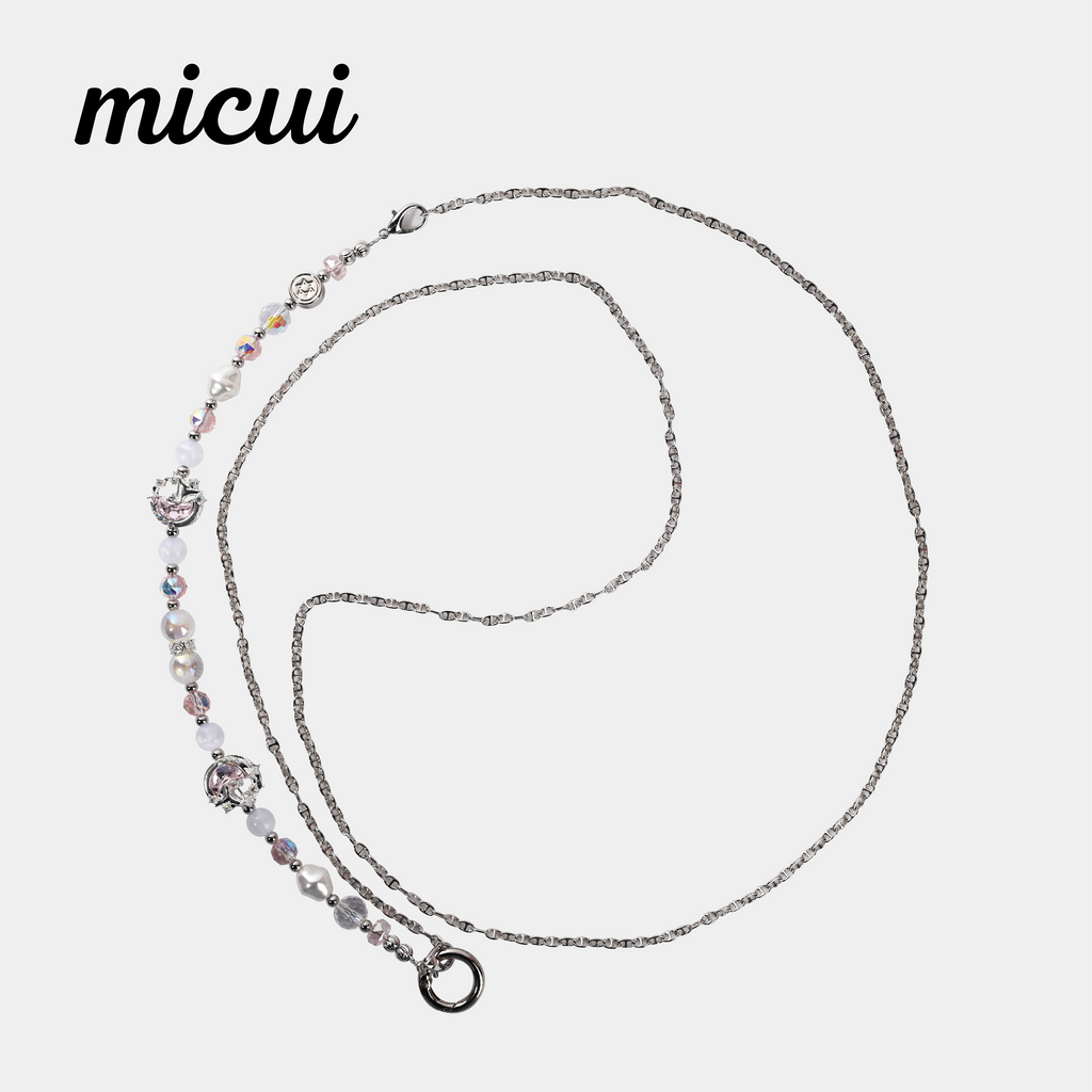 Adjustable multi-purpose pink long chain	MAB133-H