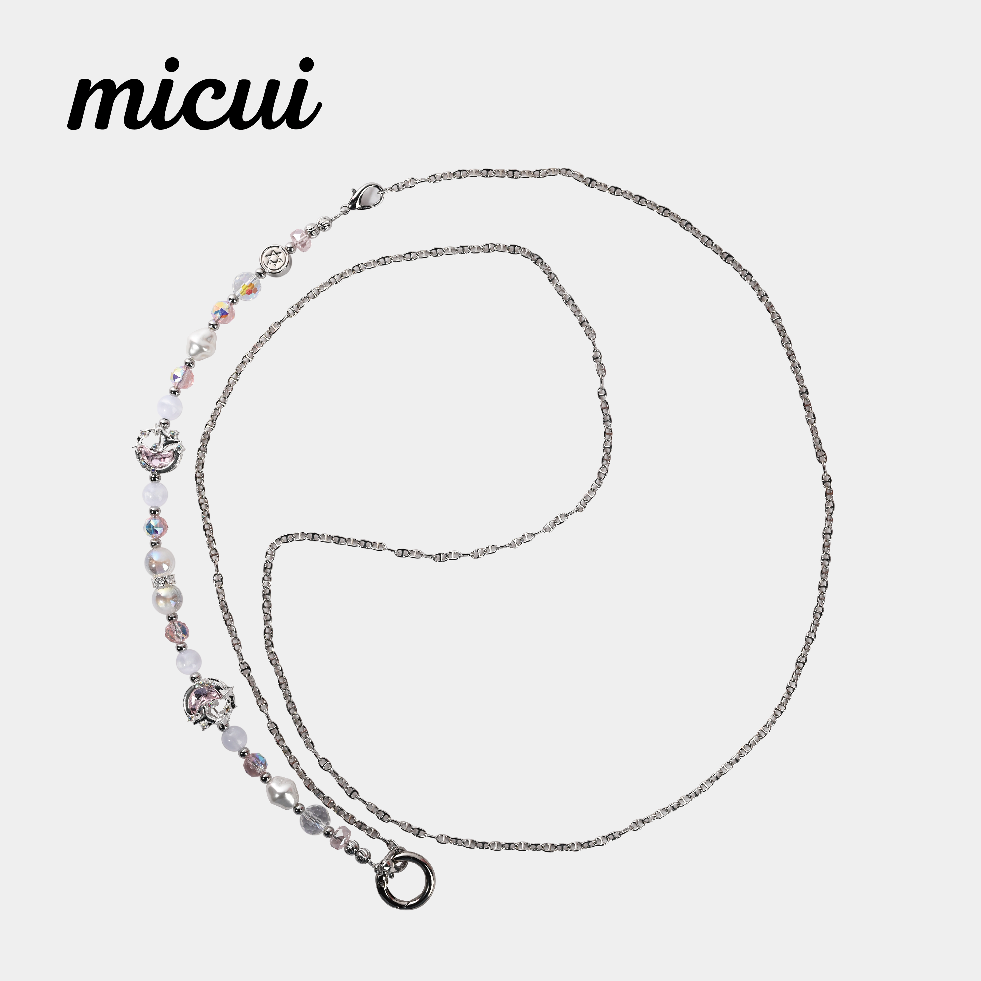 Adjustable multi-purpose pink long chain	MAB133-H