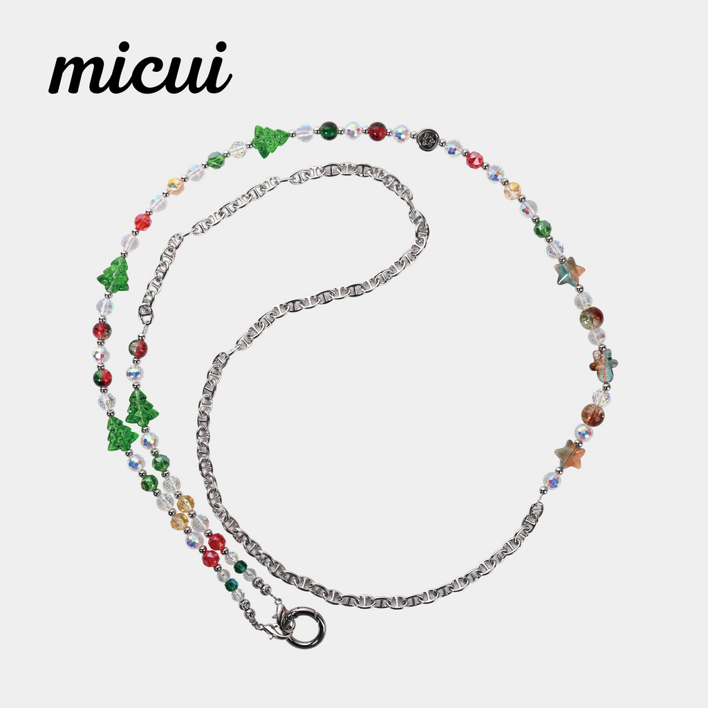 Adjustable Christmas color long chain MAB135-H