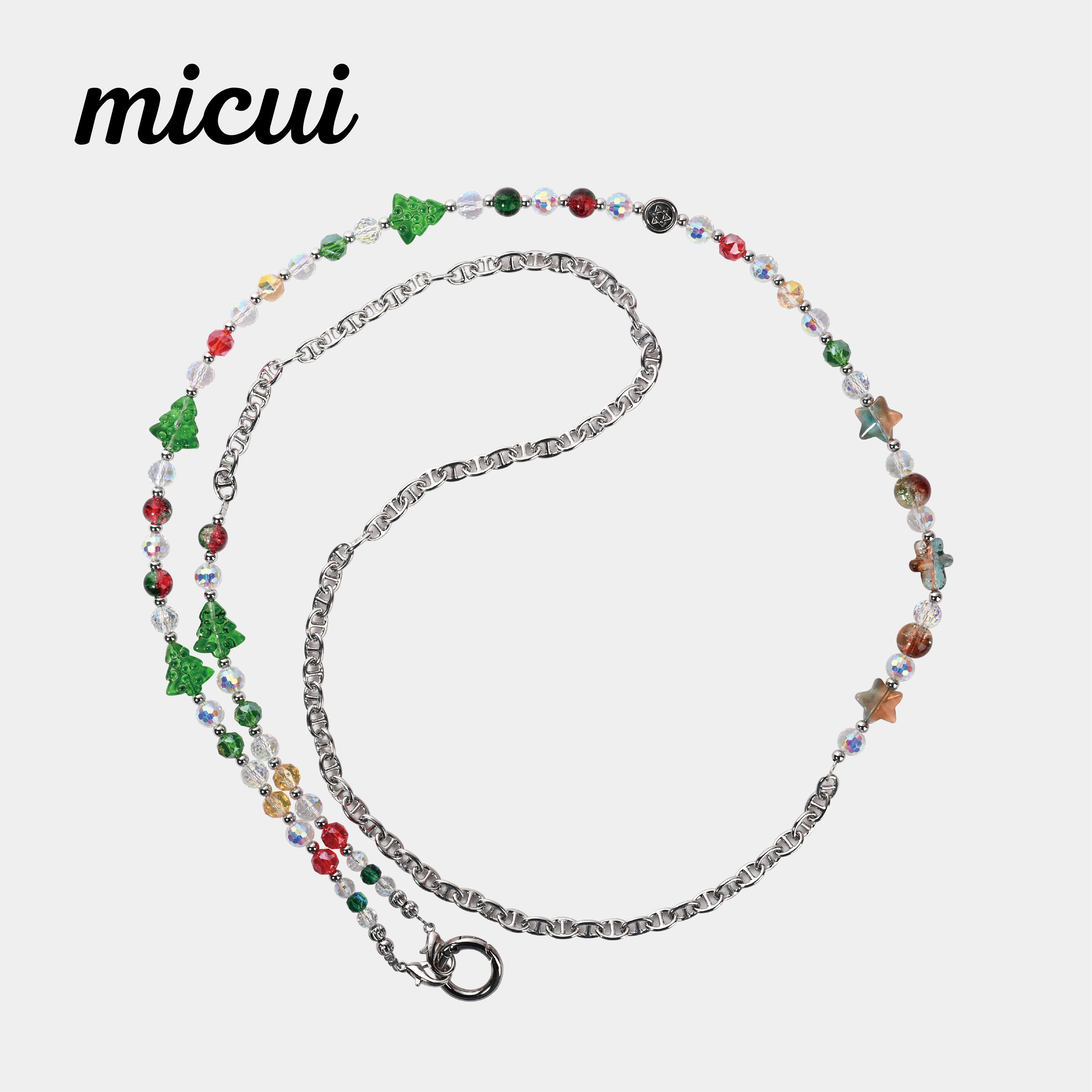Adjustable Christmas color long chain MAB135-H