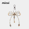 Silver Christmas style bag hanging MAB139-G