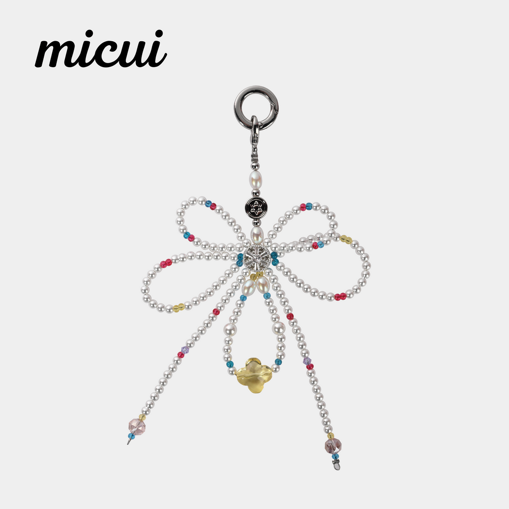 Colorful Crystal Butterfly Bag Hanging MAB136-G