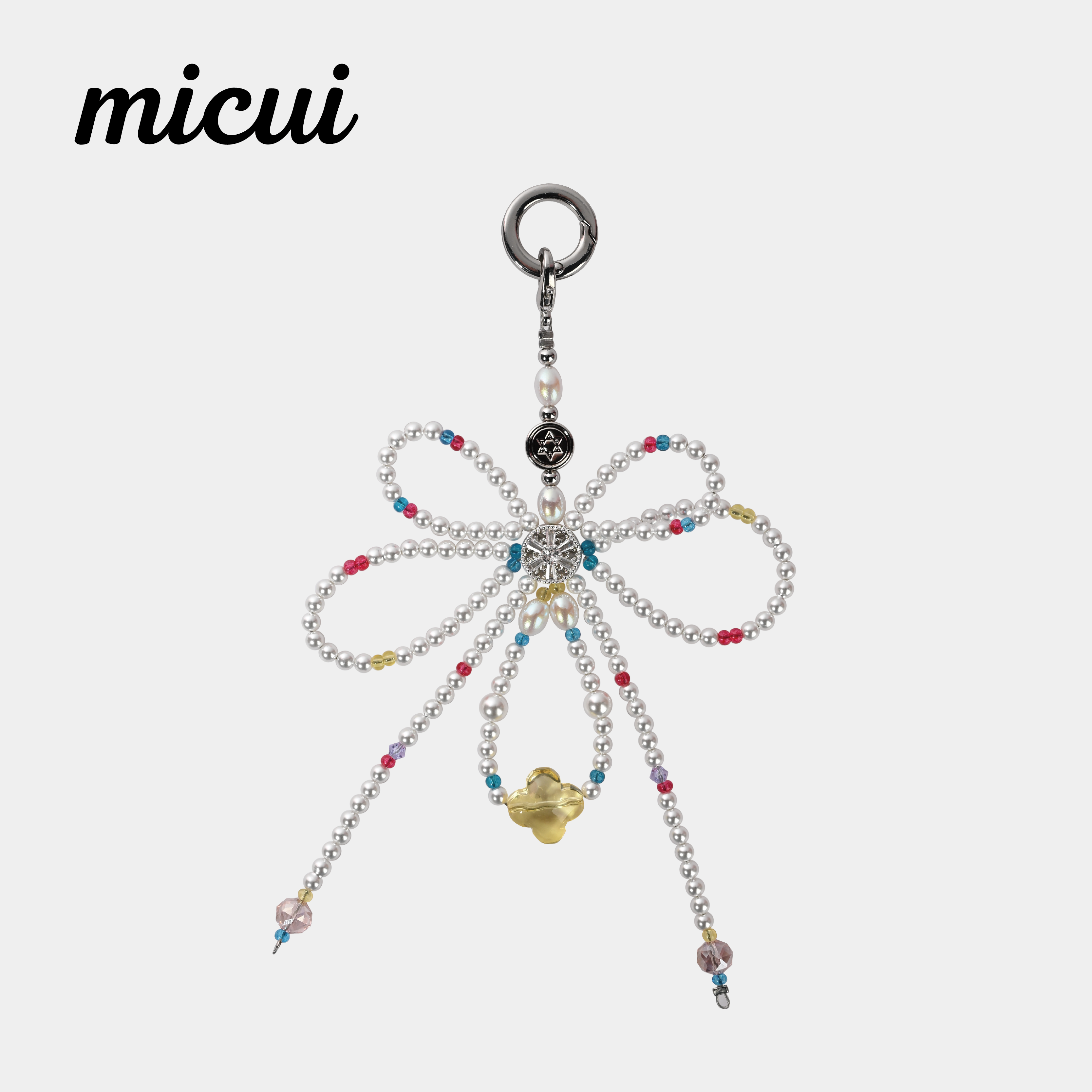Colorful Crystal Butterfly Bag Hanging MAB136-G