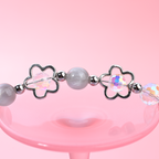 Grey Cat's Eye Flower	MAB089-B