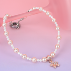 Rose Gold Flower Pendant MAB117-D