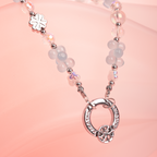Grey Blue Pearl Bracelet-QAB136