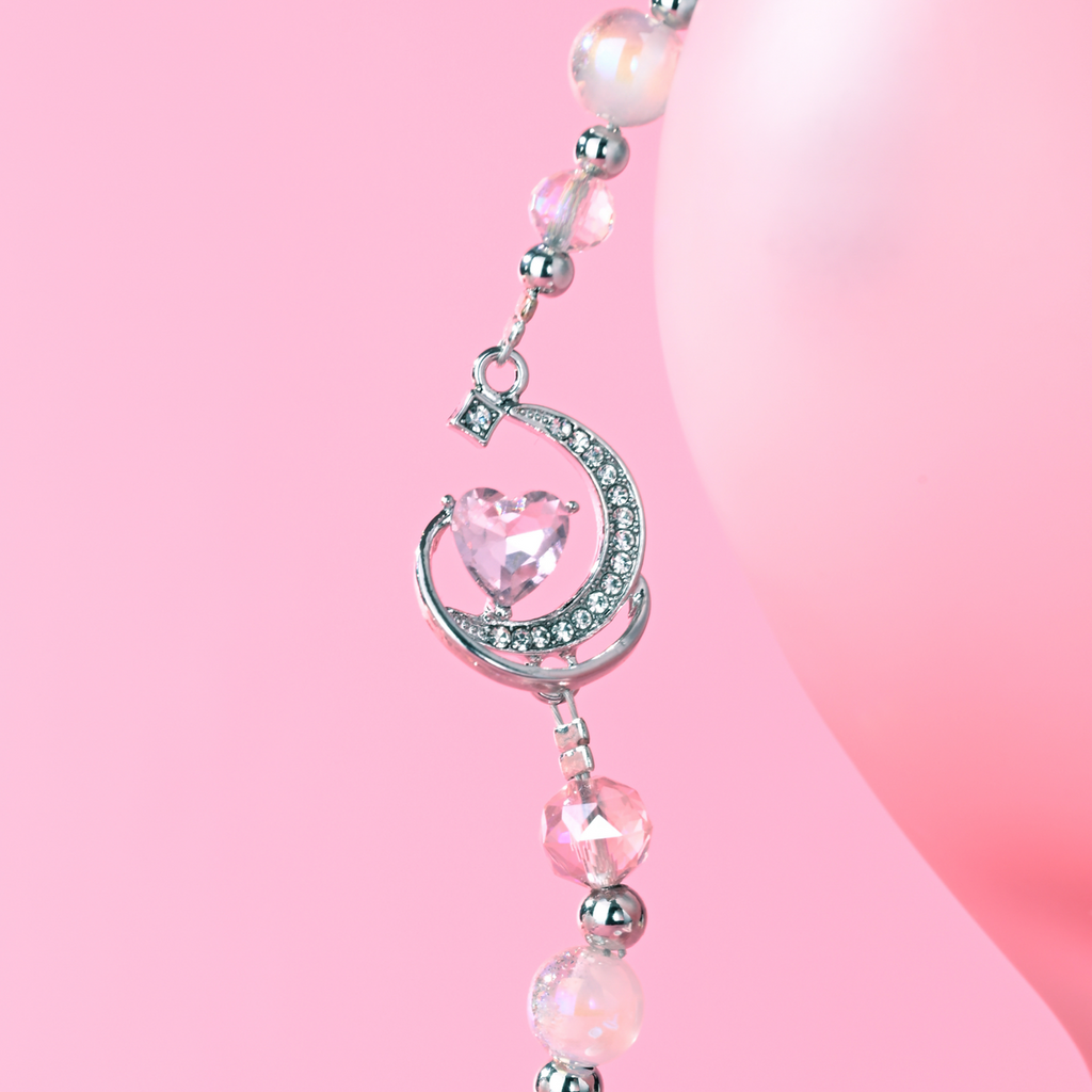 Pink Heart Moon-QAB193