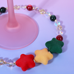 Plucked tricolor star MAB125-C