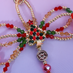 Christmas color bow MAB124-G