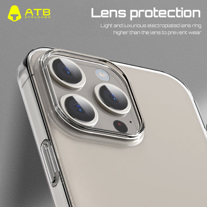 ATB Zeus Series High Transparency TPU Case HD Tempered Film 3IN1 Set