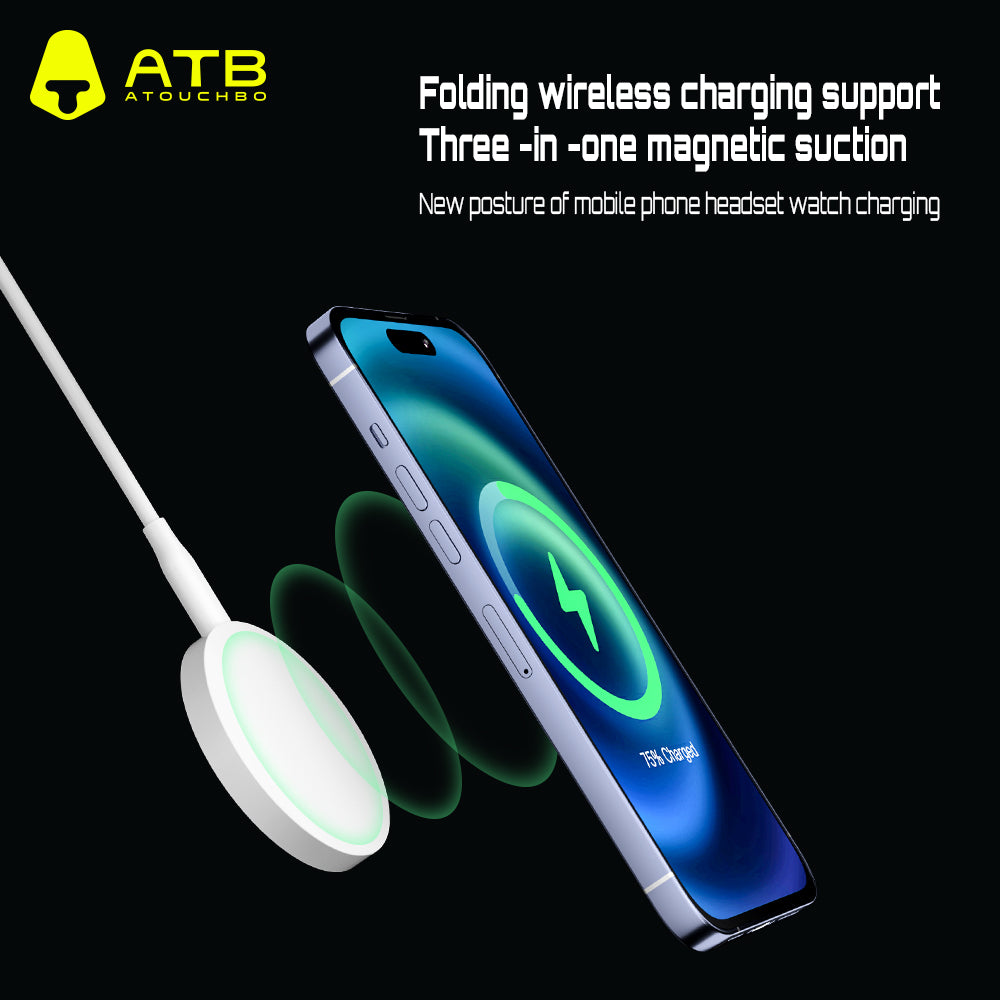 Wireless Charger Station Wireless Charger For Watch Airpods and Phones 10w Wireless Charging Pad qi Fast Charger Station ( 10 pcs)