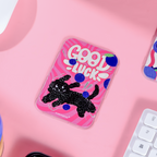 Wave Blueberry Dog Magnetic Backboard QCP015