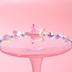 Transparent Pink Star MAB091-B