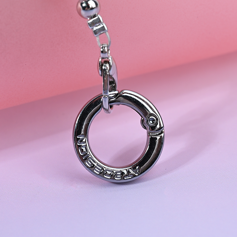 Pink heart-shaped bag hanging MAB103-I