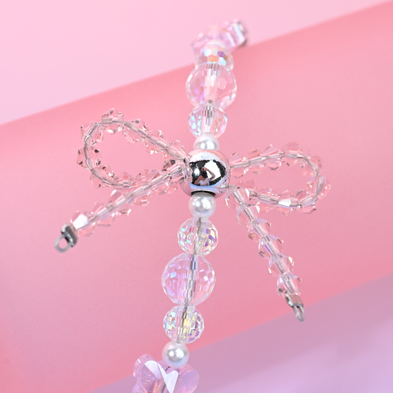 Pink Crystal Butterfly MAB081-B