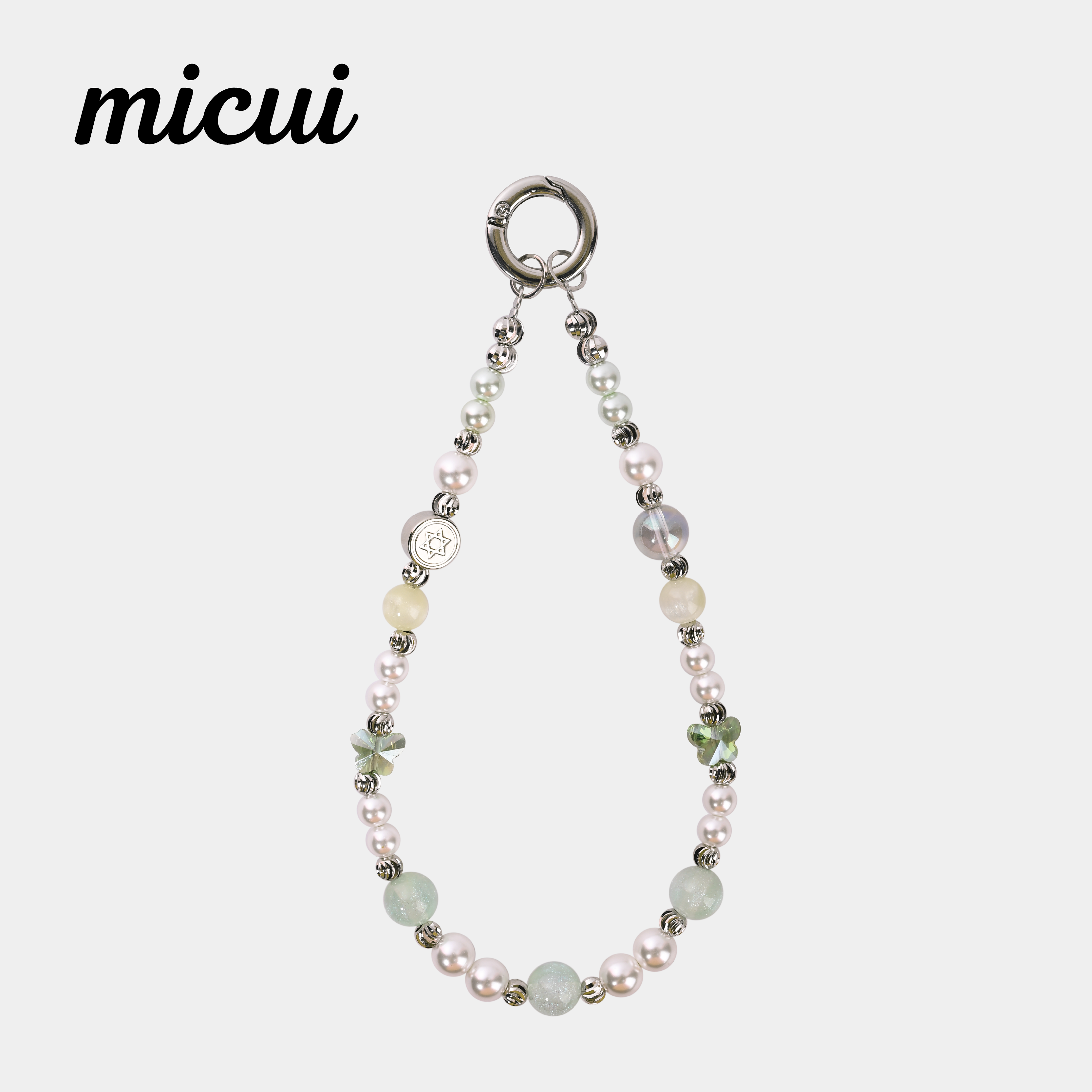 Green Sparkling Butterfly MAB067