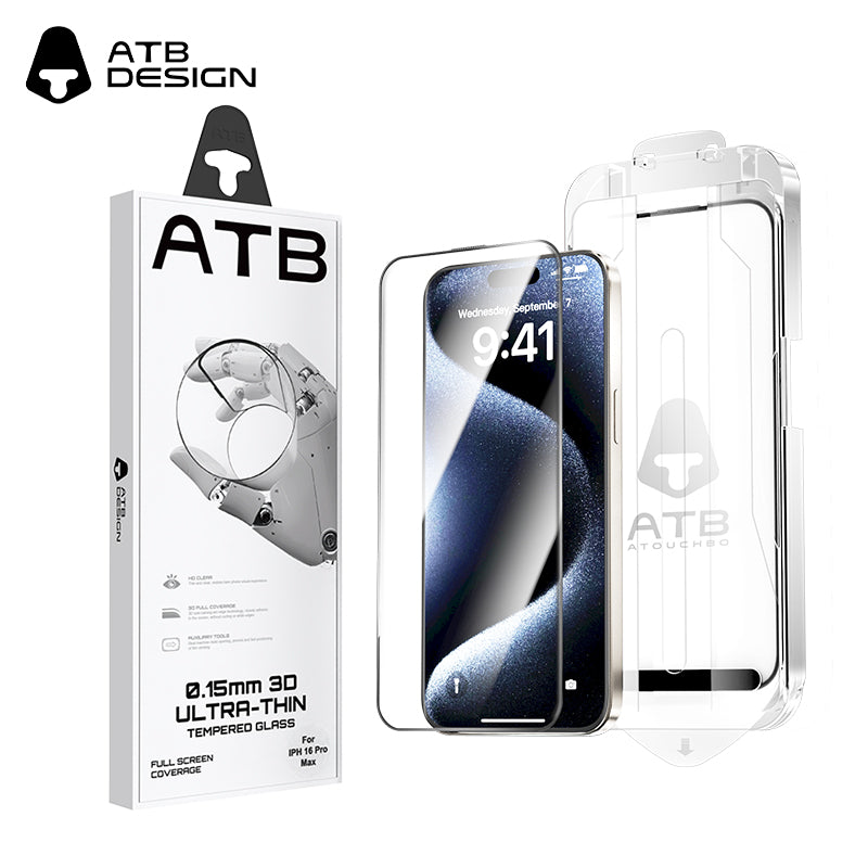 ATB TOP Series 0.15mm 3D Ultra-Thin HD Tempered Glass