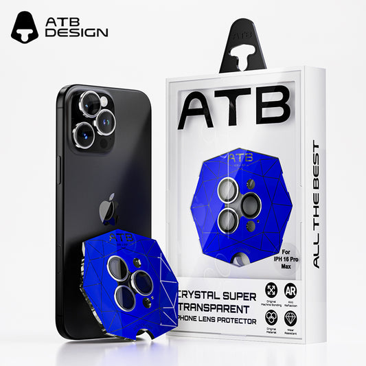 ATB TOP Series Stainless steel sapphire eagle eye lens film/ATB blue base plate