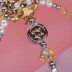 Silver Christmas style bag hanging MAB139-G