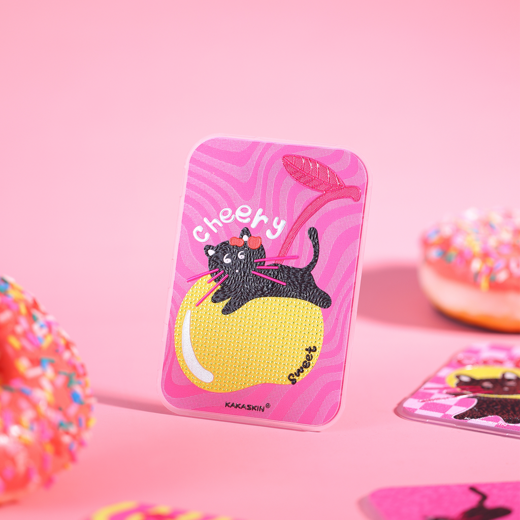 Cherry Meow Meow Magnetic Backboard-QCP028