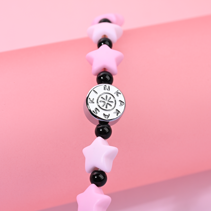 Acrylic star pink MAB093-A