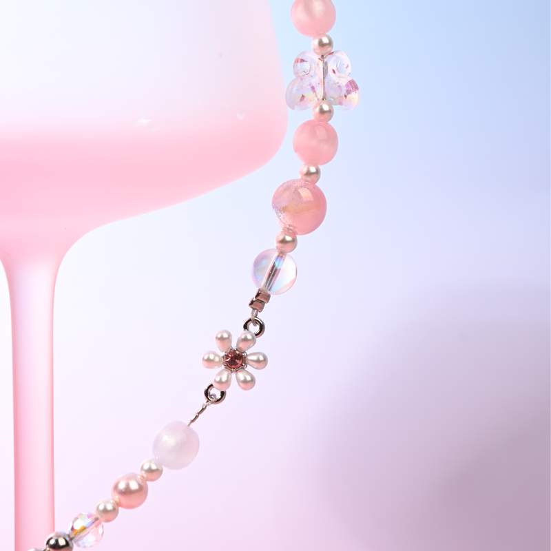 Pink pearl flower	MAB045-G