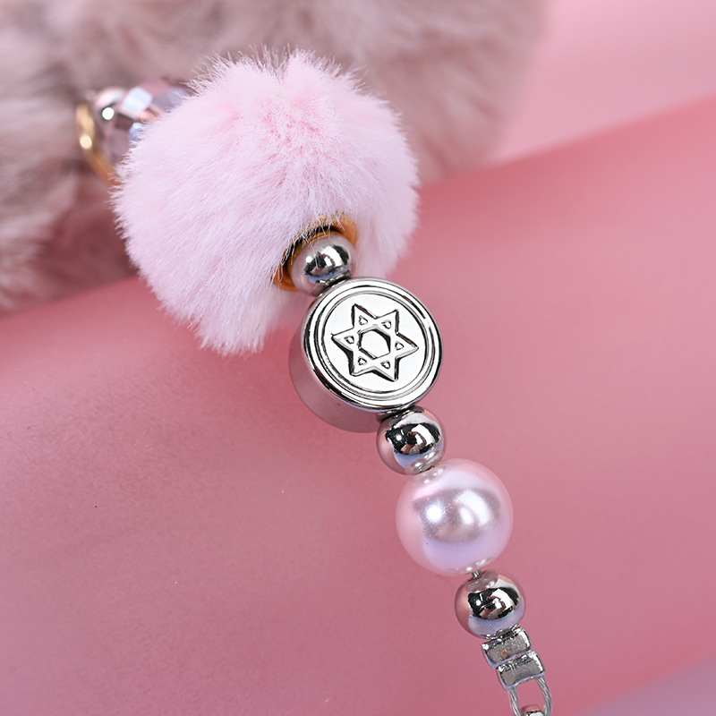 Pink heart-shaped bag hanging MAB103-I