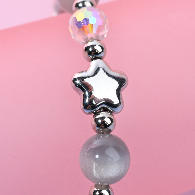 Grey Cat's Eye Flower	MAB089-B