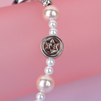 Rose Gold Flower Pendant MAB117-D
